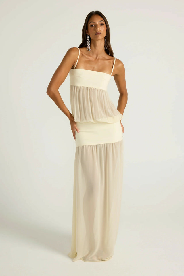 Ance Gria Romeo Dress Cream