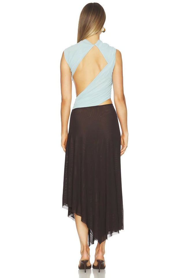 Bec & Bridge Conni Asym Midi Dress