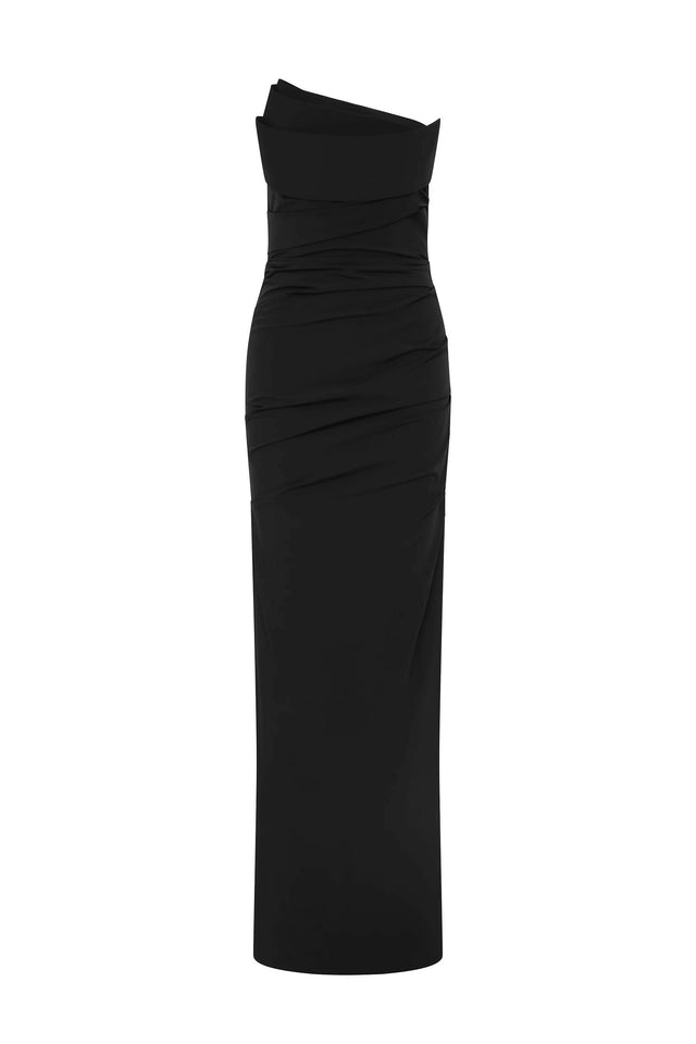Rachel Gilbert Salma Gown Black