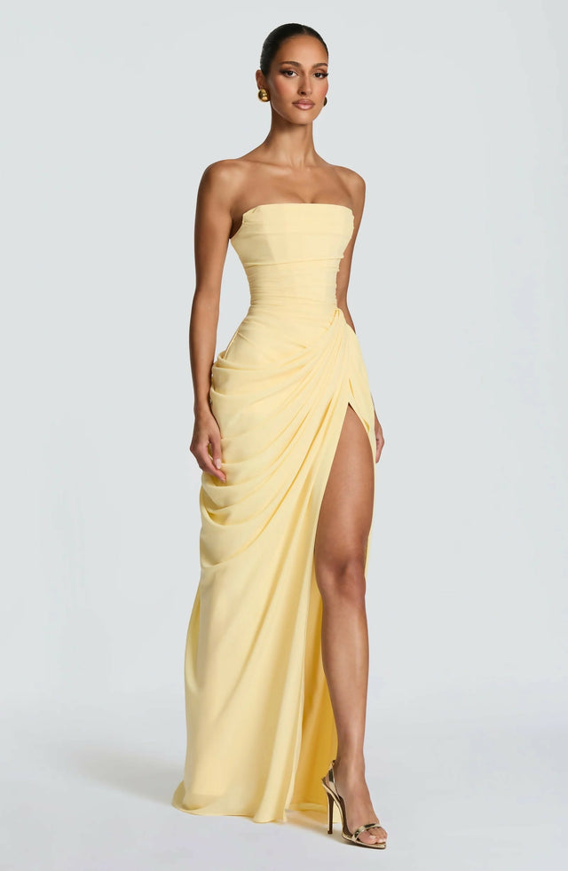 Babyboo Cyra Maxi Dress Lemon