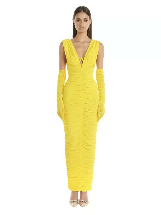 Eliya The Label Anna Dress Yellow