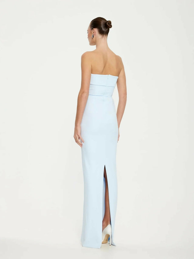 Effie Kats Monroe Gown - Ice Blue