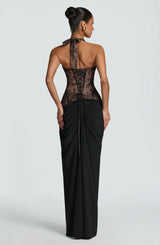 BABYBOO Bonita Maxi Dress Black view 3