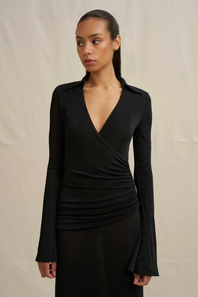By Johnny Charlotte Jersey Dress - Black