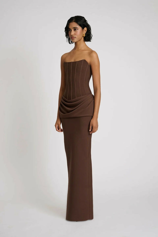 Eliya the Label Hilda Maxi Brown Size 10
