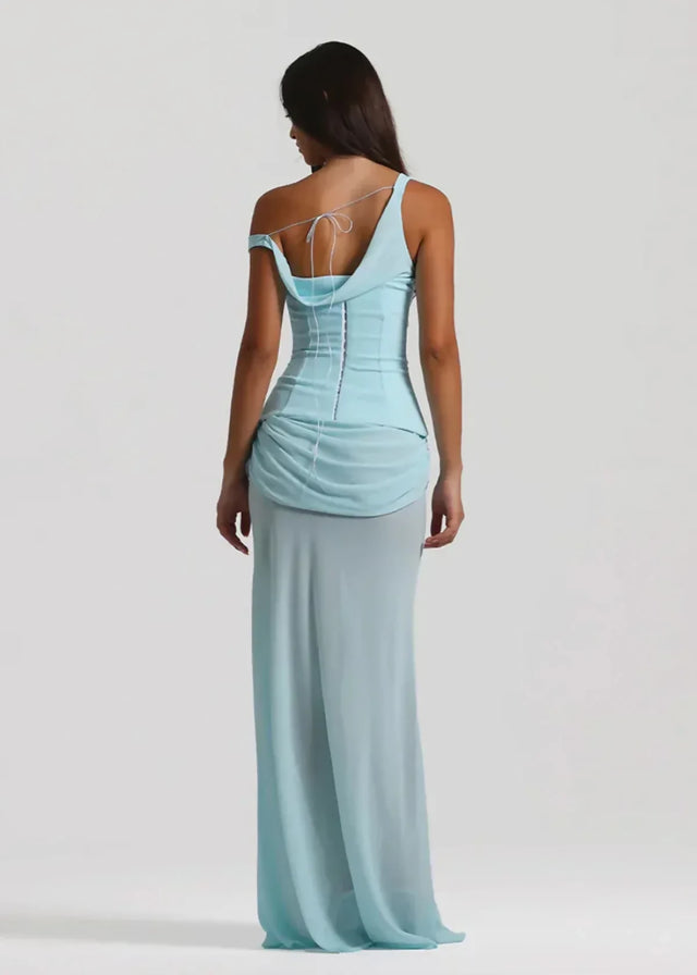 Natalie Rolt Cadence Gown - Baby Blue