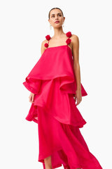 Elliatt Thalia Tiered Gown Pink Size 10 view 2
