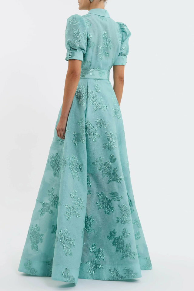 Rebecca Vallance Benette Short Sleeve Gown