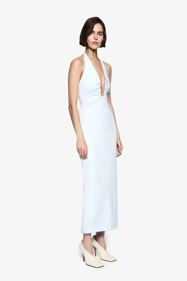 Misha The Lusi Crepe Dress - Skywriting