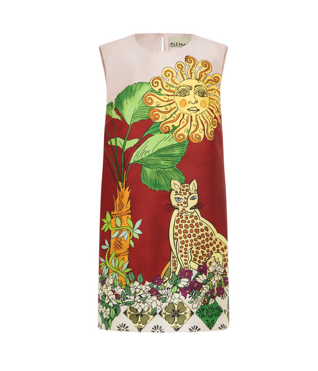 Alemais Tiger Mini Dress