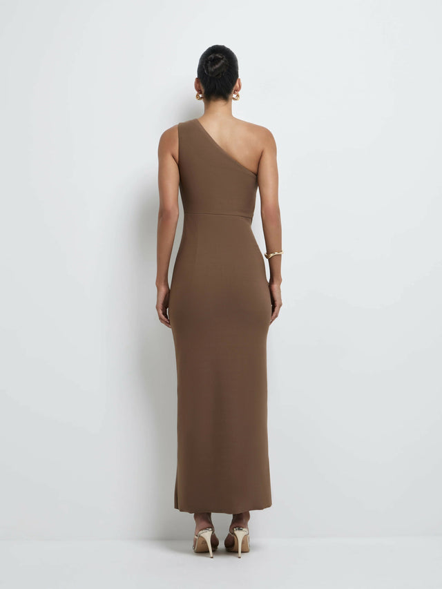 Sheike Dominique Maxi Dress - Chocolate