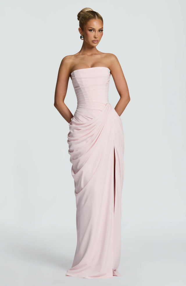 BABYBOO Cyra Maxi Dress Blush
