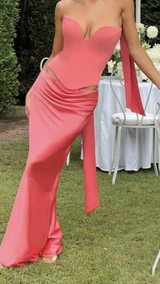 Kamiyah corset and Bernadette maxi skirt