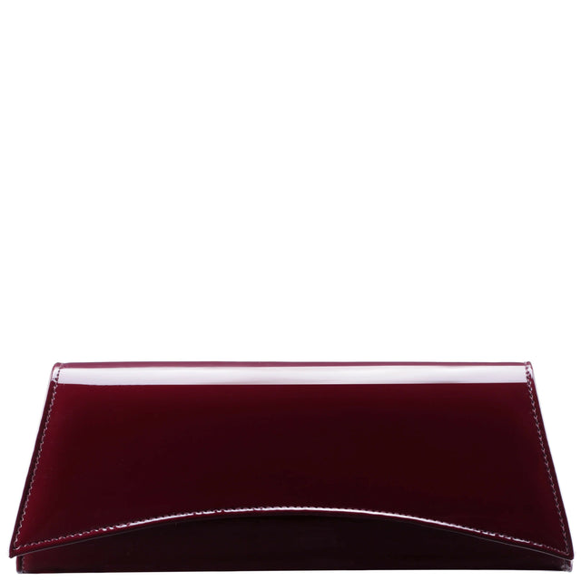 NINA Zoey Clutch - Bordeaux Patent