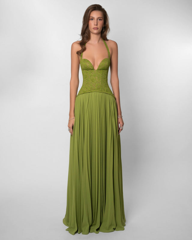 Fenity Gaia Dress – Green Size 6,8,10