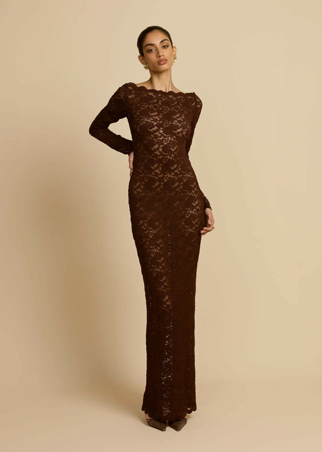Arcina Ori Monet Dress Brown Size 10