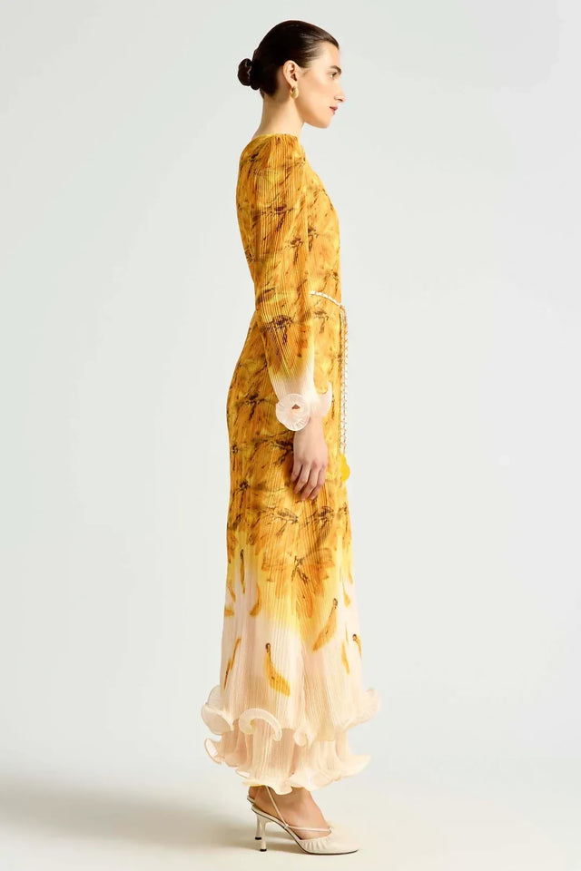 Antipodean Bathers Fluted Maxi Dress