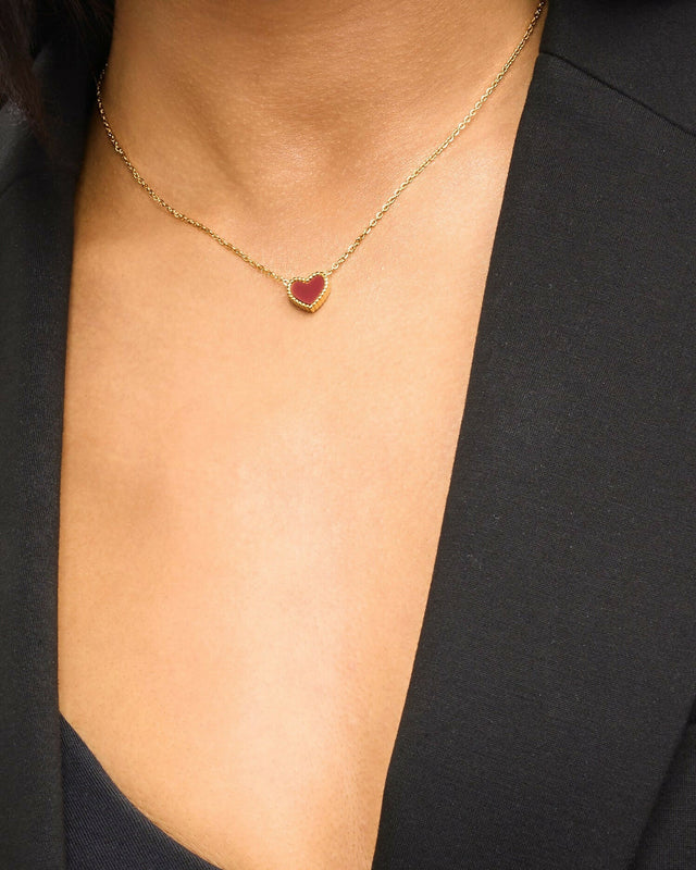 The Elan Edit (BUY TO KEEP) Sabine Heart Necklace