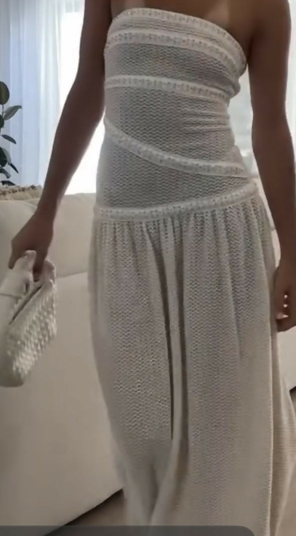 Fait Par Foutch COLETTE DRESS - IVORY – view 6