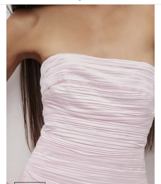 AJE Violette Bubble Hem Maxi Dress