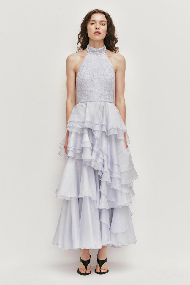 Aje Fayette Gown in French Blue