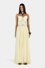 Hansel and Gretel Stephanie Maxi Dress Yellow Size 6,8 view 1