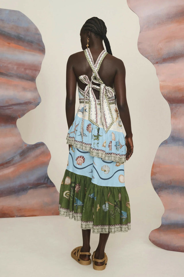 Alemais Bath House Midi Dress