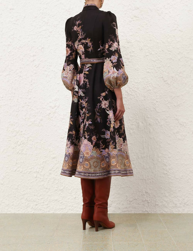Zimmermann Luna Button Midi Dress