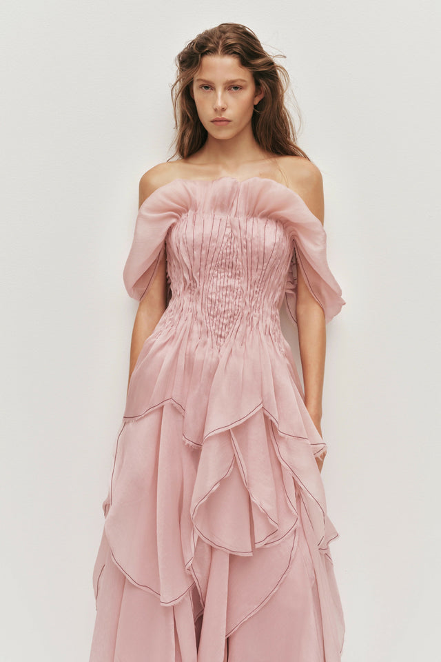 Aje Nisha Gown Blush Pink Size 10,12