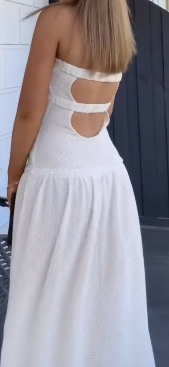 Fait Par Foutch COLETTE DRESS - IVORY – view 7