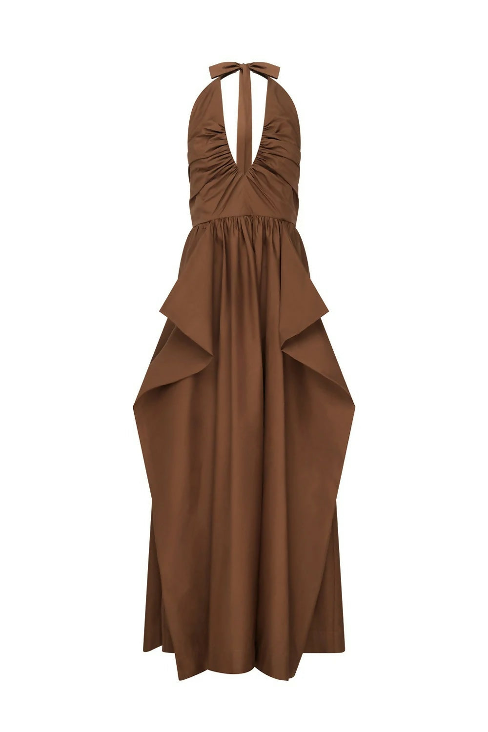Manning Cartell Provence Halter Gown in Cognac – view 2