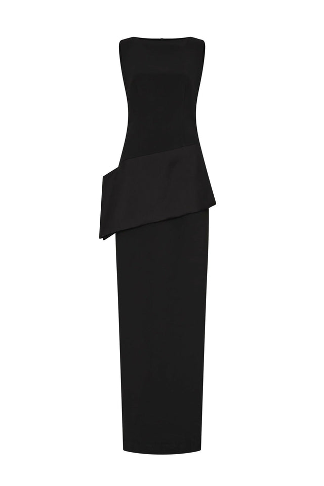 Rachel Gilbert Rick Gown in Black