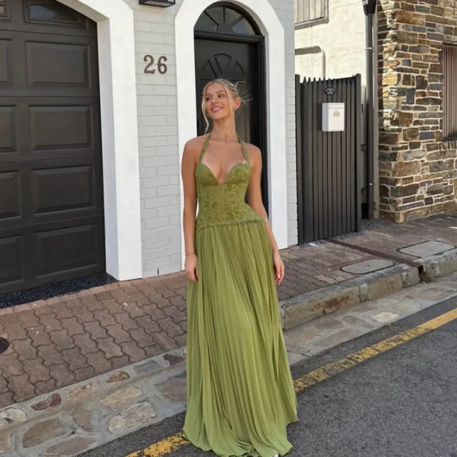 Fenity Gaia Dress In Green