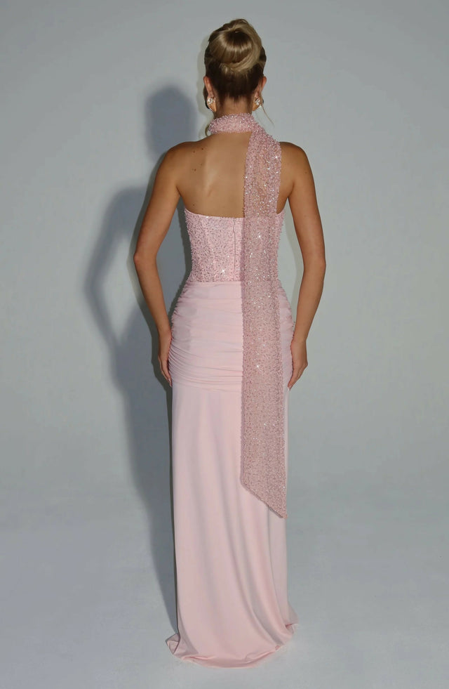 BABYBOO Carina Maxi Dress Pink