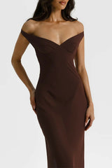 Natalie Rolt Brielle Dress in Espresso view 2