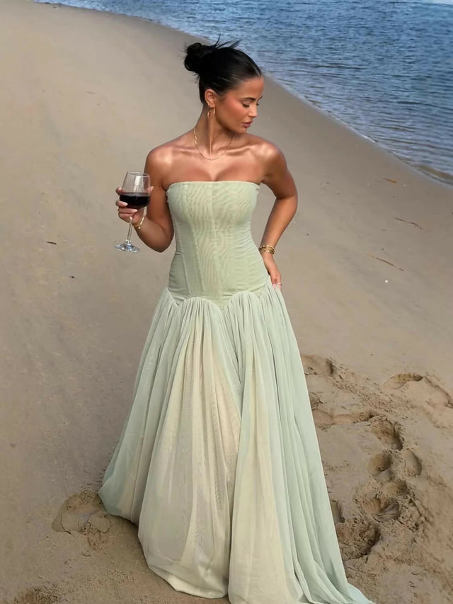 White Fox Magic Muse Maxi Dress