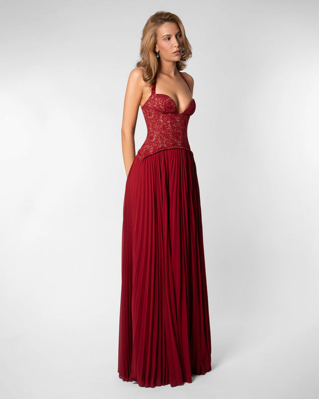 Fenity Gaia Dress – Red Size 6,8