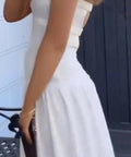 Fait Par Foutch COLETTE DRESS - IVORY – view 9