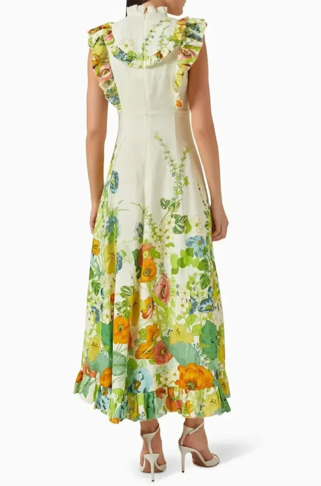 Alemais Constance Midi Dress Multi