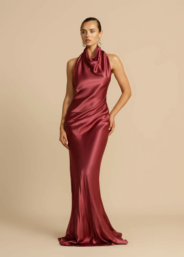 Arcina Ori Gaia Dress In Plum