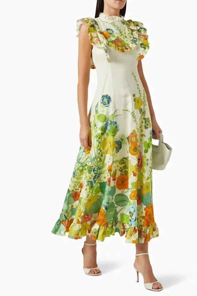 Alemais Constance Midi Dress Multi