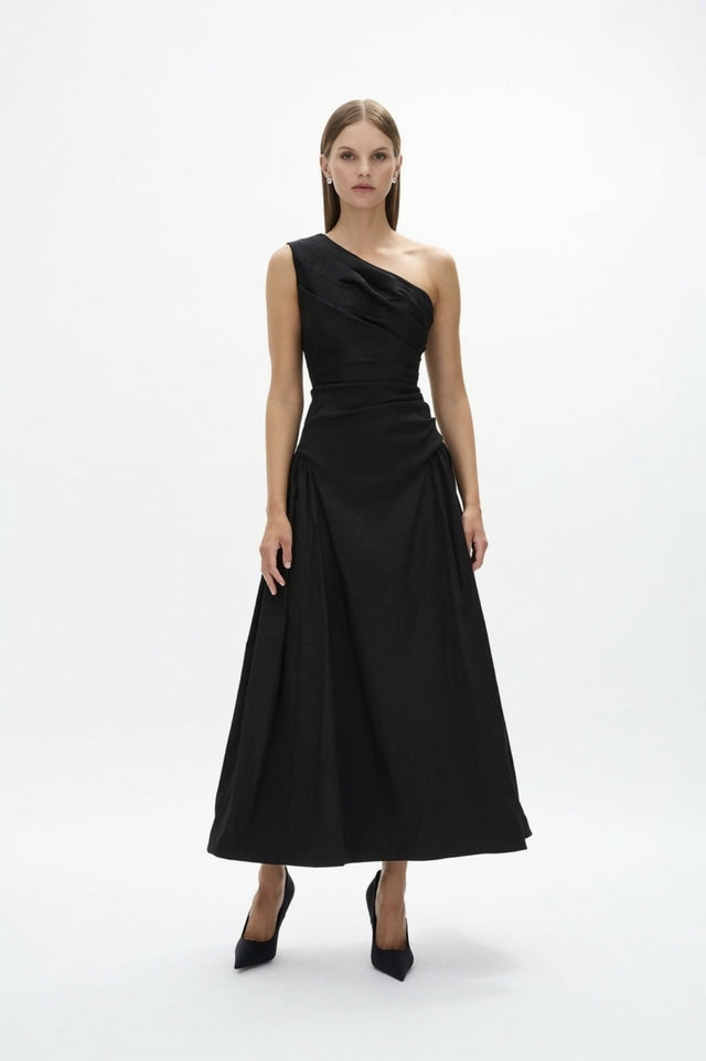 Rachel Gilbert Banksia Dress Black 2/AU10