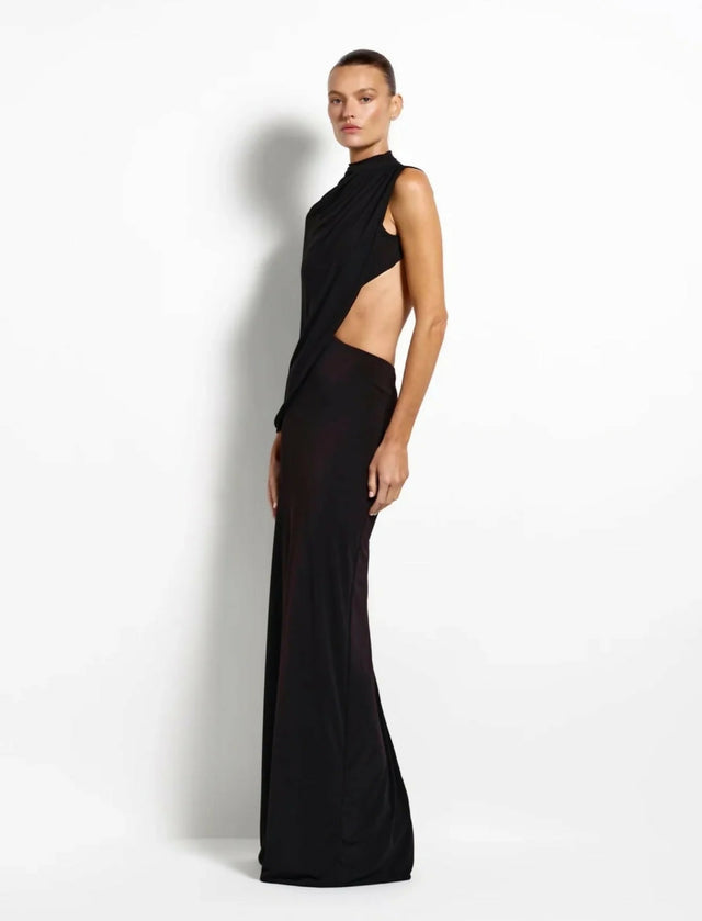 Effie Kats Aleksi Gown in Black