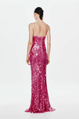 Misha The Sapphire Sequin Dress view 3