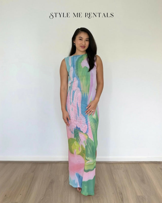 Jefre Sèi Luelle Midi Dress Gaia Print