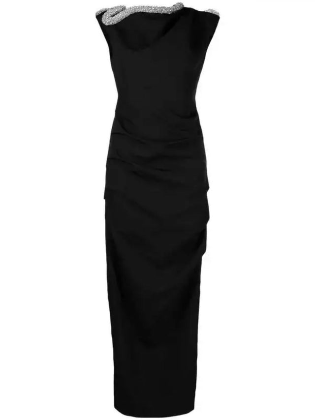 Rachel Gilbert Farley Gown Black 4/AU14