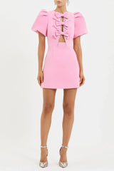 Rebecca Vallance Precious Bow Mini Dress view 1