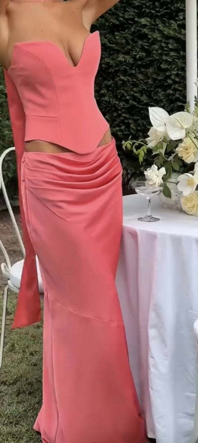 Kamiyah corset and Bernadette maxi skirt