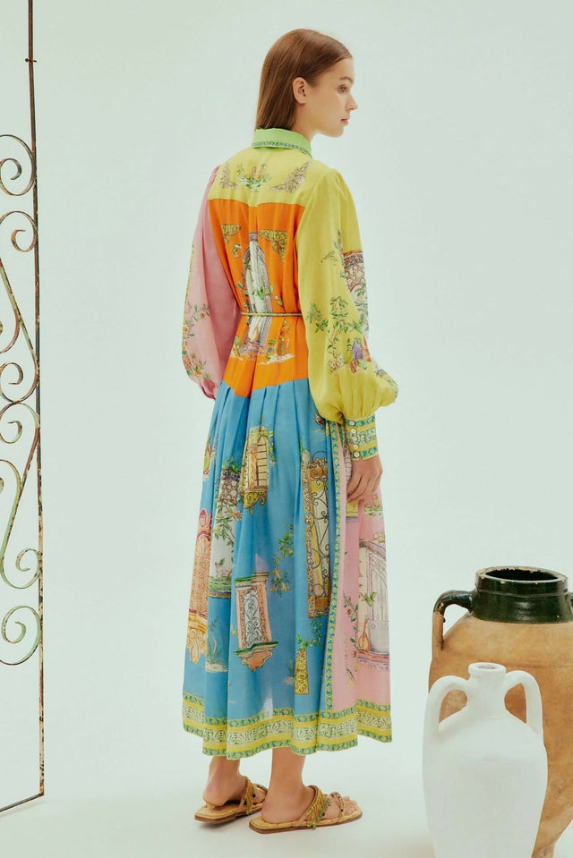 Alemais Monte Midi Shirtdress