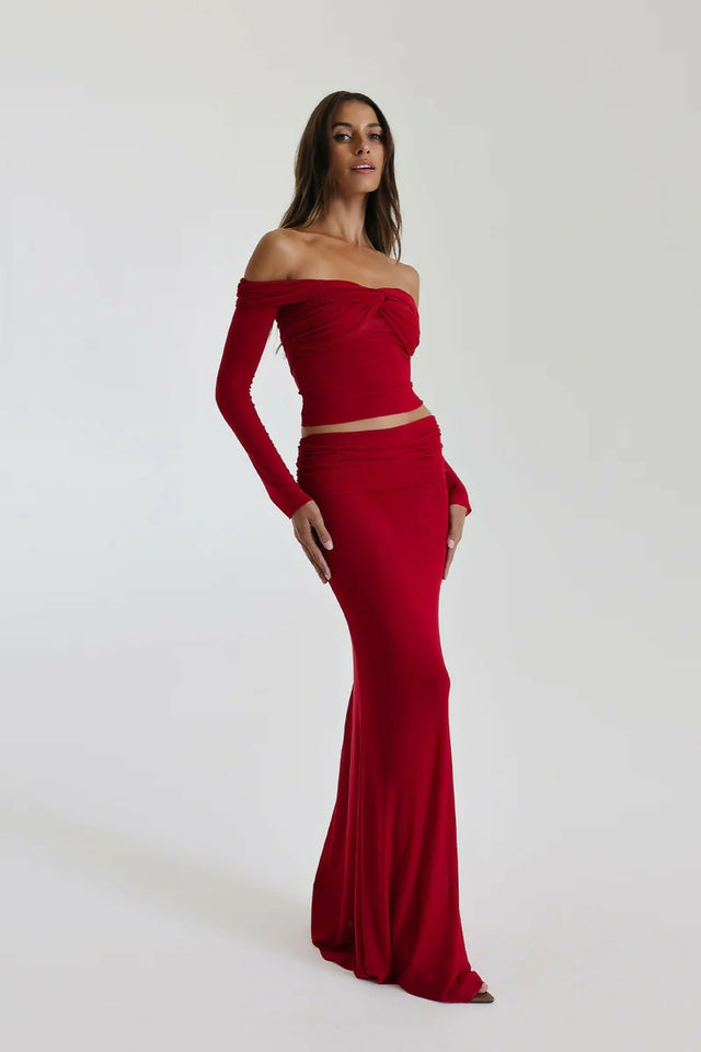 Natalie Rolt Charlotte Set - Cherry